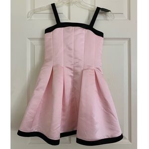 Light pink david charles girls party dress